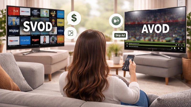AVOD vs SVOD: Choosing the right monetization model