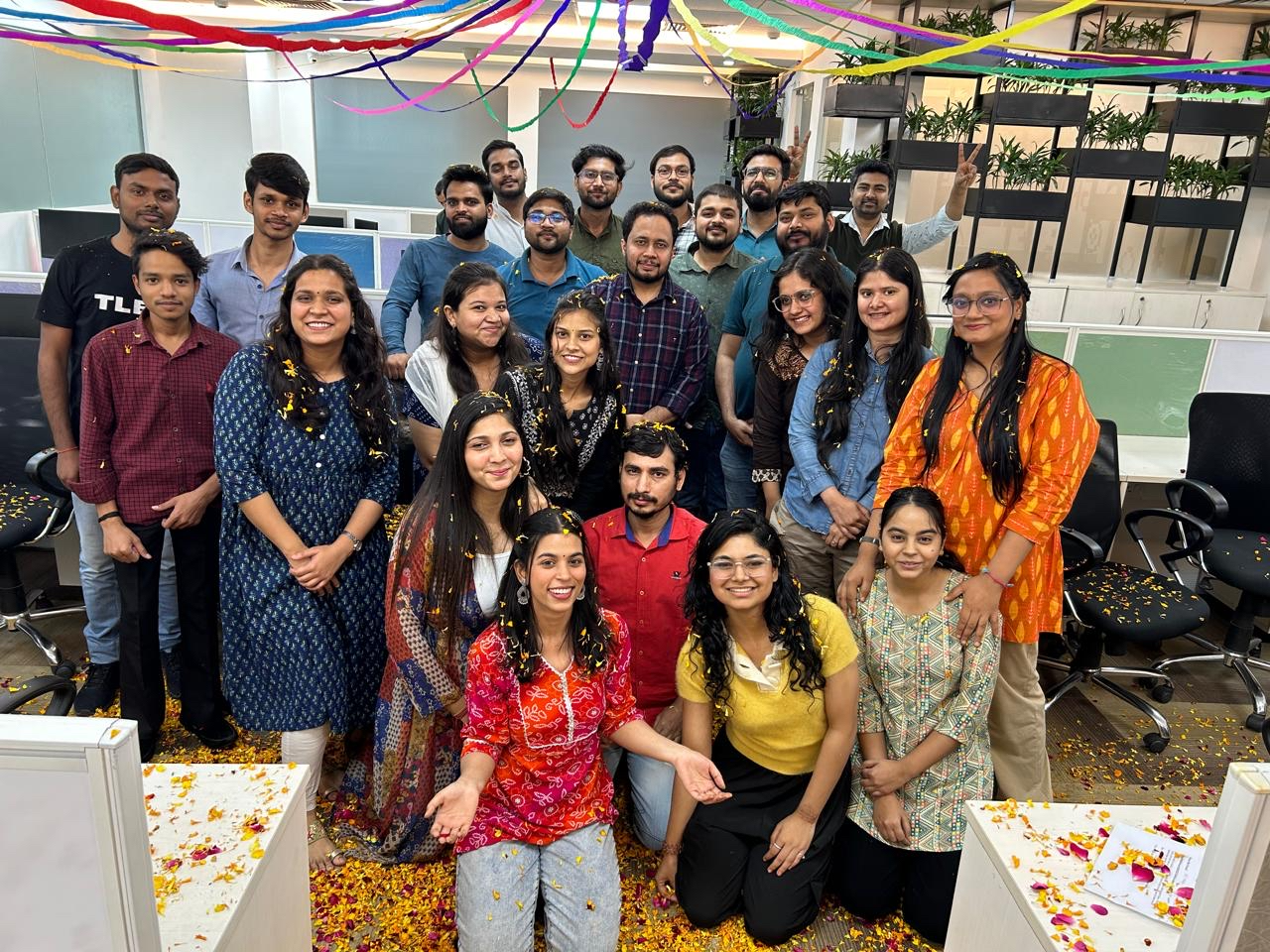 Office team photo